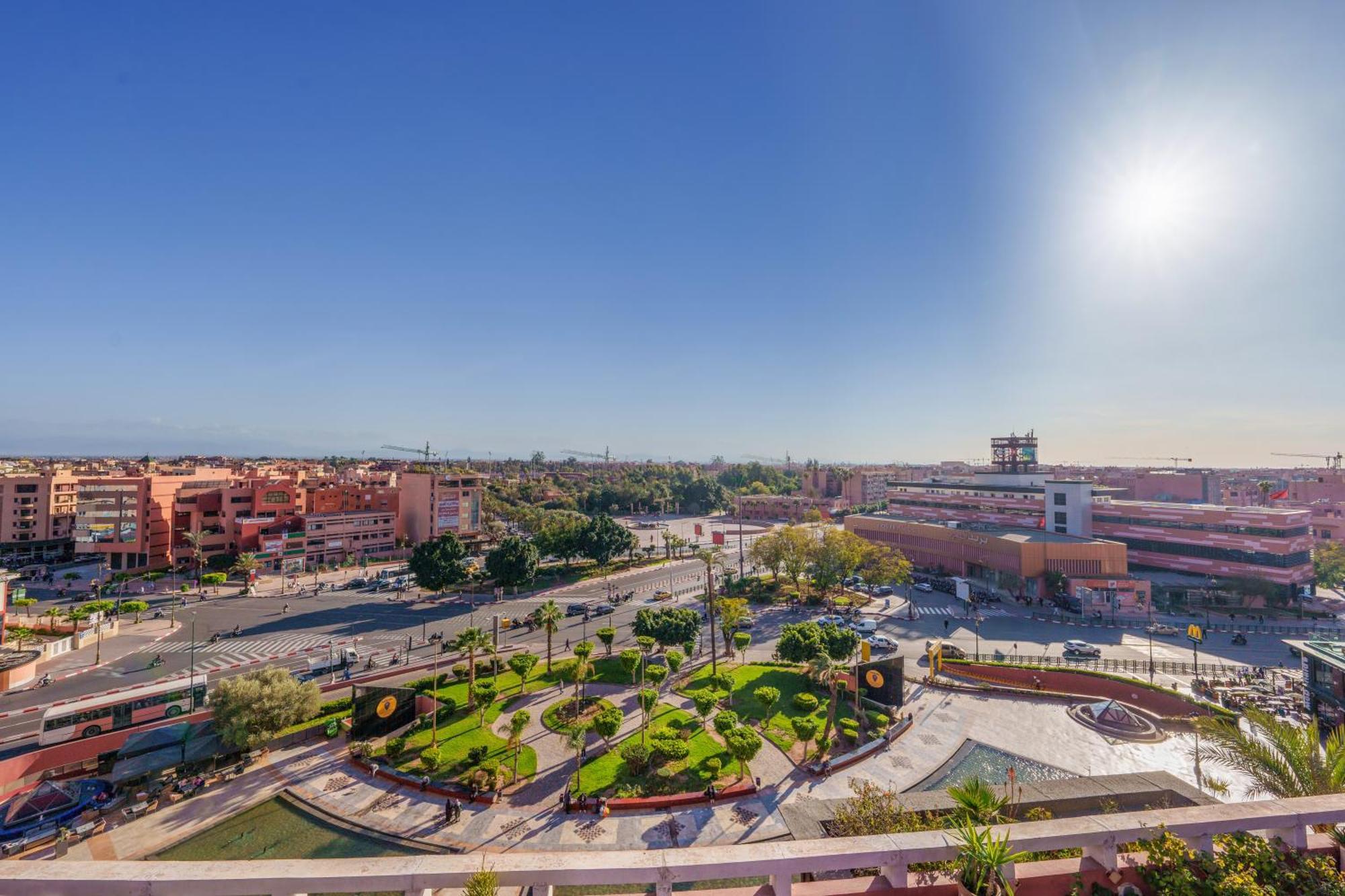 Appartement Chic Gueliz Plaza Avec Vue